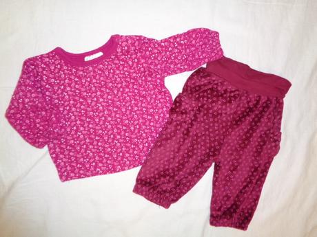 Luxusní květovaný komplet tuničky a kalhot, okay,68