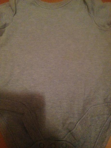 Dětské středně modrošedé body, f&f,68