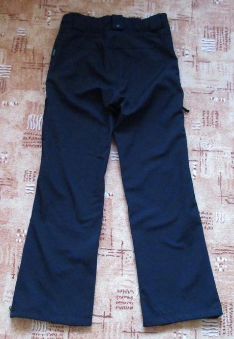 Dámské černé zimní softshellové kalhoty envy l 40, envy,l