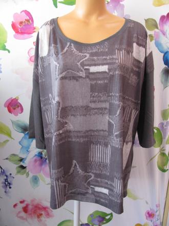 Dámská halenka s 3/4 rukávem pro velké holky, 5xl