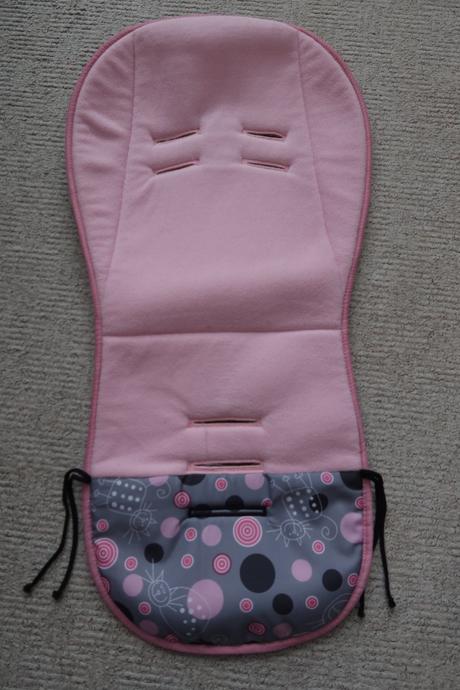 Nánožník a vložka do kočárku,