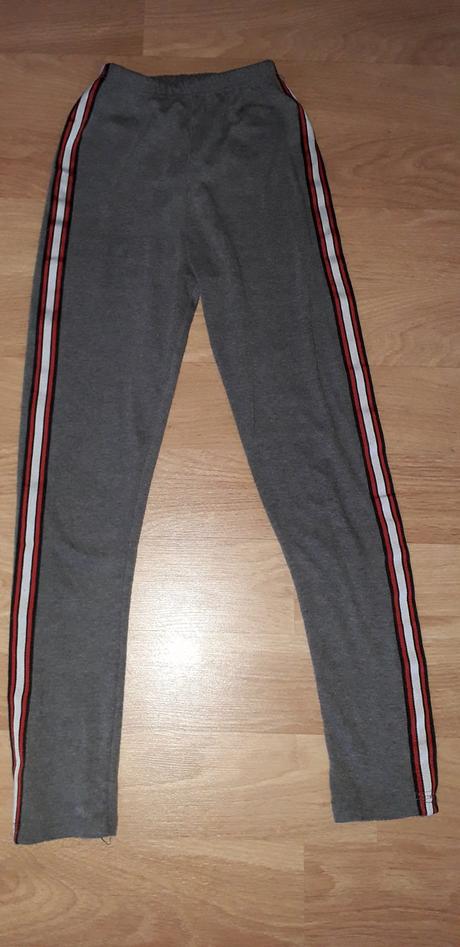 Teplé legíny s pruhom, 140