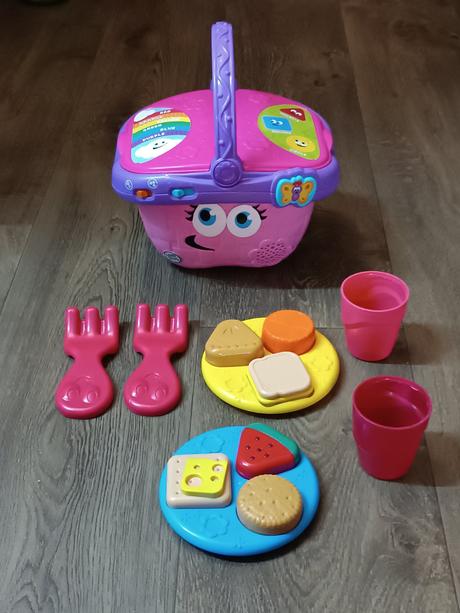 Vtech interaktivní dětský piknikový košík aj,