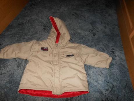 Bunda,mikinka a čepice pro malou slečnu, 68–80