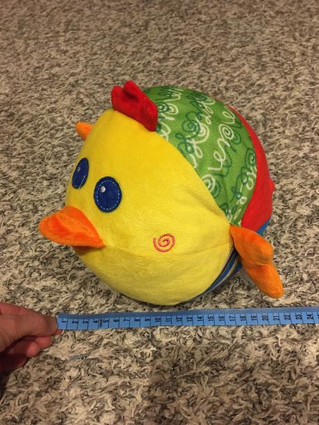 Interaktivní hračka pro mimi - míč, chrastítko,