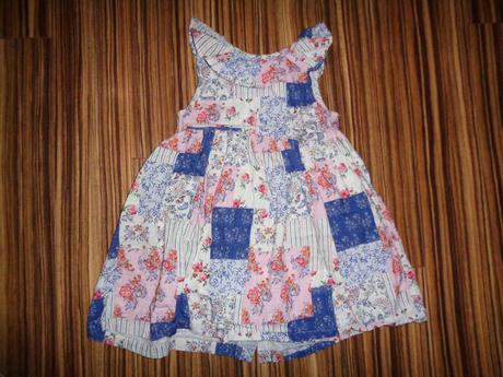 Nádherné propínací šaty ve stylu patchwork, next,110