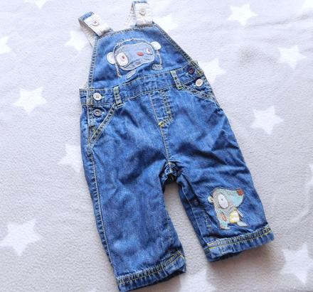 Podšité riflové lacláčky next vel.62/68, next,68