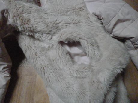 Kožíšková bunda vel. 6-7, 122