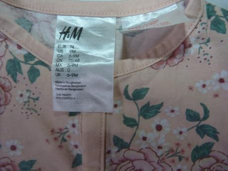 Bavlněný overal vel. 74, h&m,74