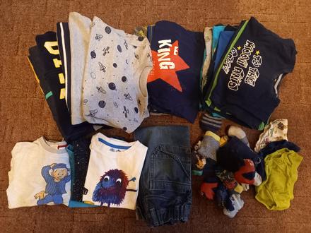 Balík oblečení kluk 110/116, 104–116