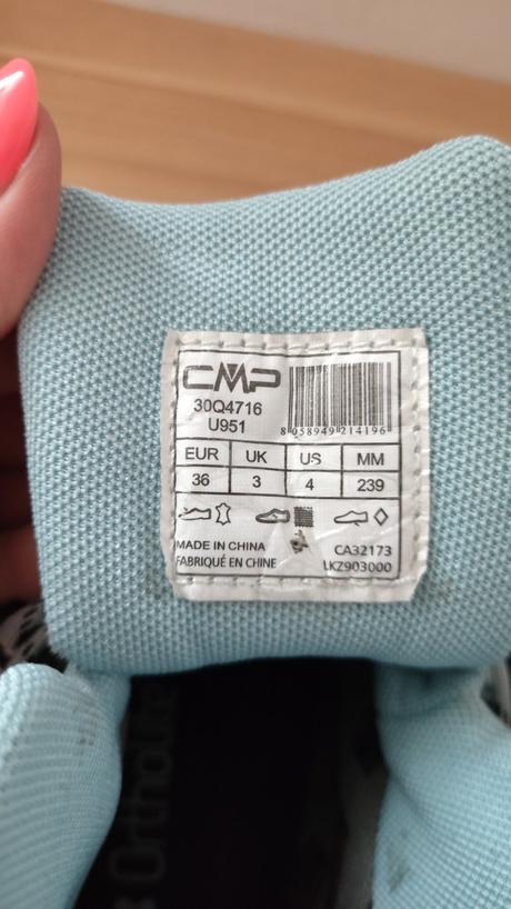 Dámské outdoorové boty cmp, 36