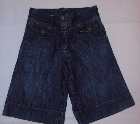 K187. riflové široké kraťasy alá sukně 5 let, next,110