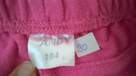 4 x tepláky, vel 104, 104