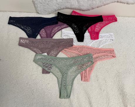 Dámská tanga set 8 ks vel. l, l
