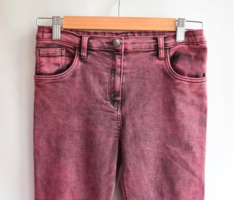 Džíny vel. 12 - 13 let, nutmeg,158