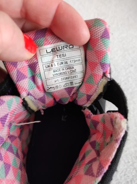 Kotníkové boty lewro vel. 26, 26