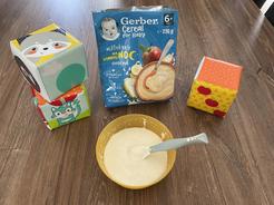 GERBER Cereal mléčná kaše ovocná na dobrou noc