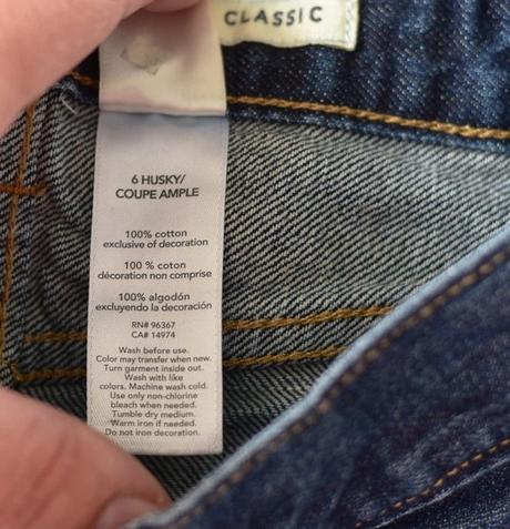 Džíny vel. 6 let, 116