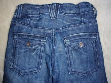 Kalhoty-džíny-rifle modré tom tailor, 98