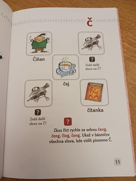 Kniha krákorčina abeceda.,