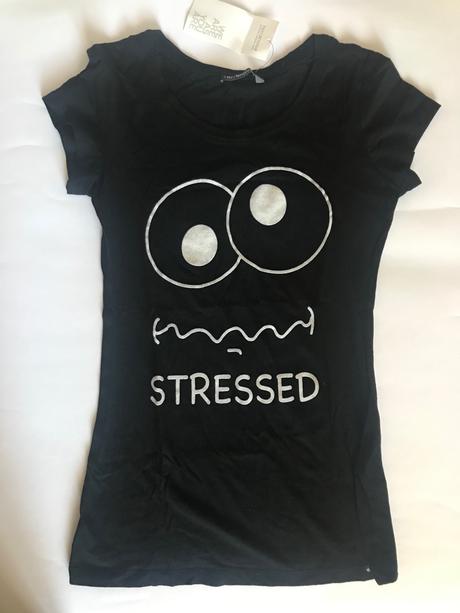 Tričko černé s obrazkem, terranova,xs