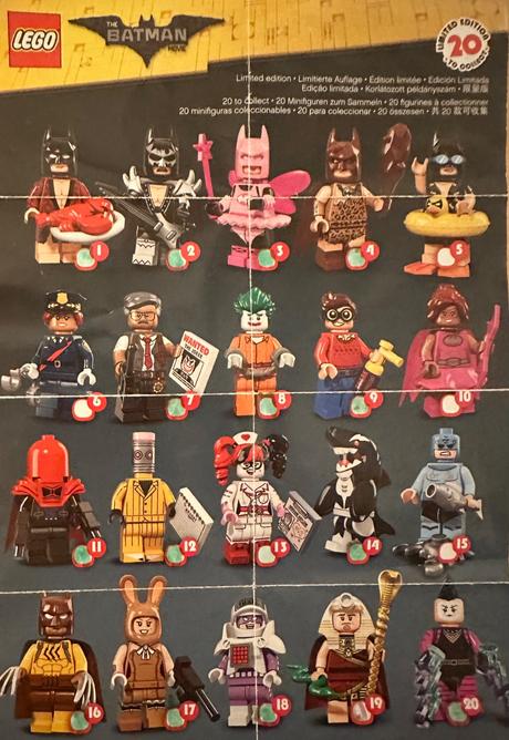 Lego minifigurka batman - king tut, 