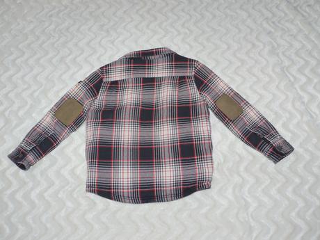 Kostkovana prosivana bunda od 77kids-americky styl, 128