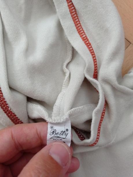 Triko krátký rukáv s kapucí 80, 80