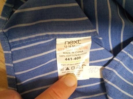 Krásná košile + kravata, next, vel 86, top stav, 86