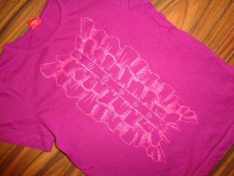 Nádherné fuksiové tričko esprit 116/122, esprit,116