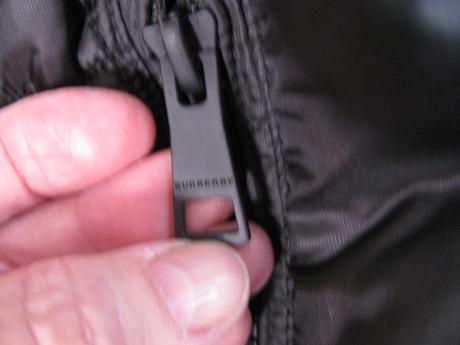 Černá zimní prošívaná bunda burberry, burberry,xxl