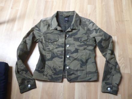 Elastická maskáčová bunda vel.m, m