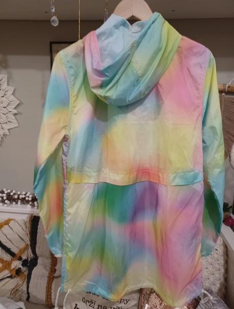 Duhová přechodová šusťáková bunda burton, burton,xs