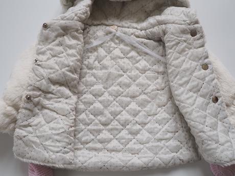 Chlupatý kabátek vel 80, 80
