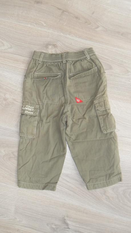 517 - plátěné kalhoty, baby club,92