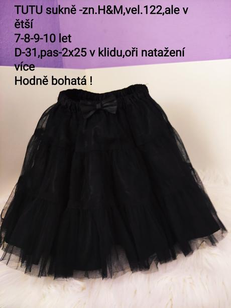 Sukně -tutu,128,zn.h&m,, h&m,128