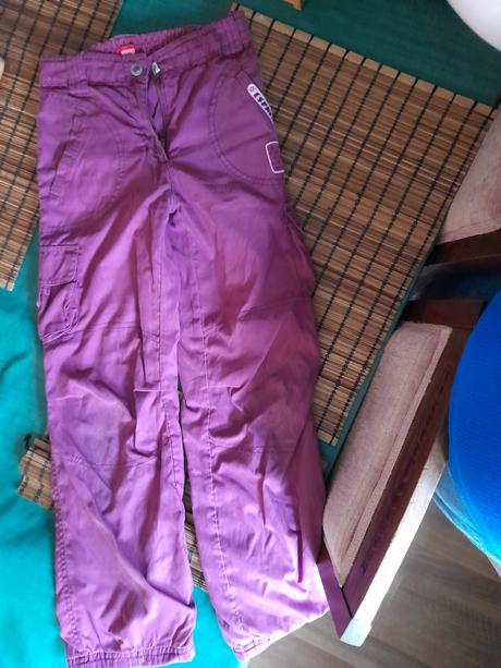 Esprit vínové holčičí kapsáče kalhoty, esprit,122