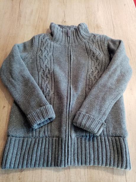 Teplý svetr na zip vel. 36/38, m