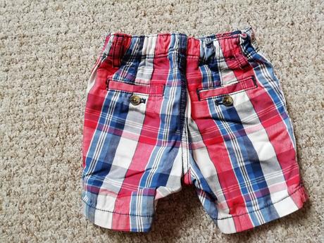 Kostkované kraťasy, h&m,74