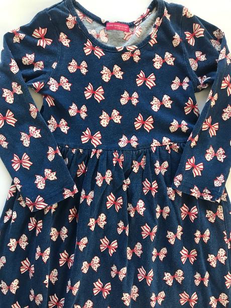 Bavlněné šaty s mašličkami, young dimension,116