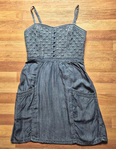 Riflové letní šaty,vel,xs/s, american eagle,xs