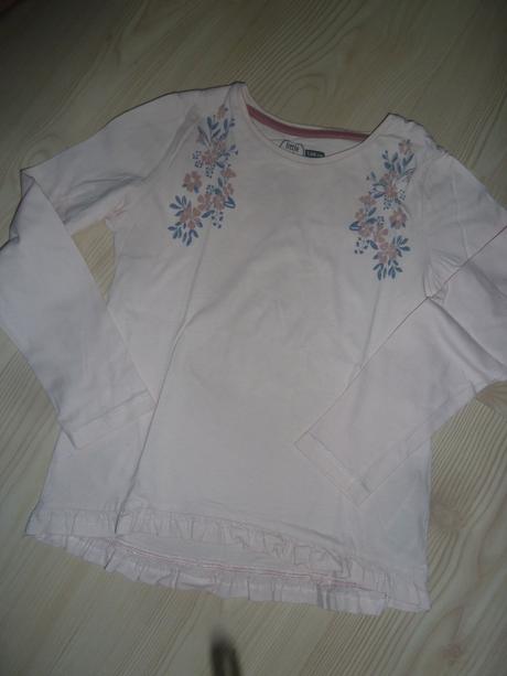 Triko s drobnými květy, dlouhý rukáv, pepco,128