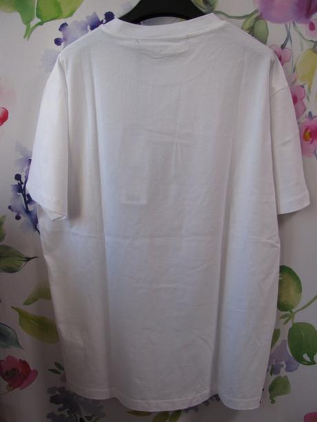 Bavlněné bílé tričko s potiskem karl lagerfeld, xl