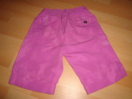 Šortky/bermudy pro slečny - růžovo-fialové, girl2girl,104