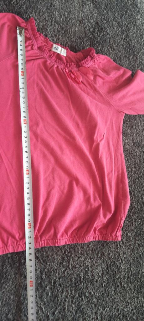 Dívčí tričko h&m, vel. 122. dovoz z anglie., h&m,122