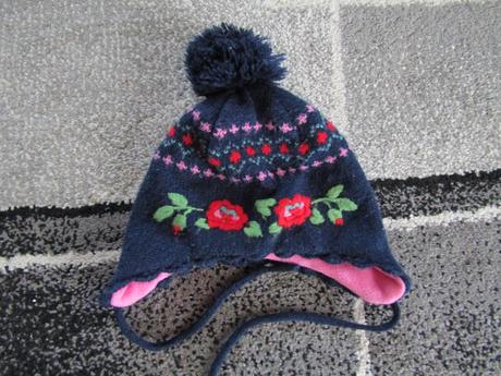 Zimní čepice pro holku vel.74/80 zn.h & m, h&m,74