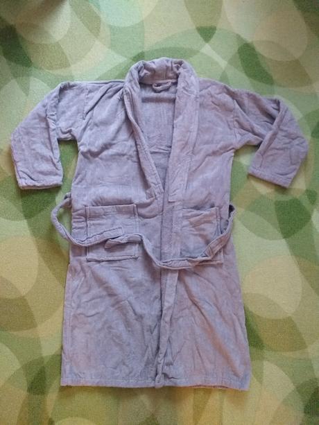 Pánský šedý froté župan vel. s/m, nový, s