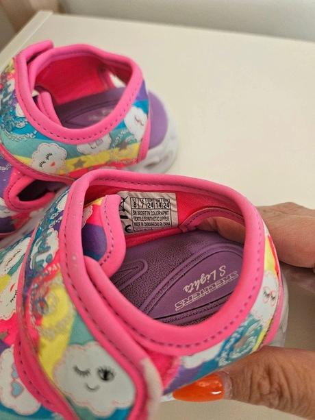 Sandále skechers, vel. 24 (stélka 15,5 cm), skechers,24