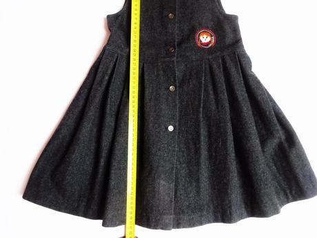 Vlněná šatová sukně, 110