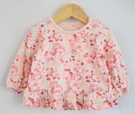 Tričko vel. 3 - 6 m, nutmeg,68